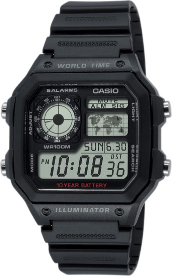 CASIO COLLECTION AE 1200WH-1A