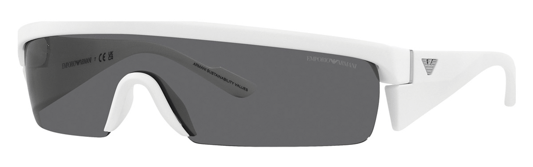 Emporio Armani Men’s rectangular sunglasses with interchangeable lenses EA4204U 534487