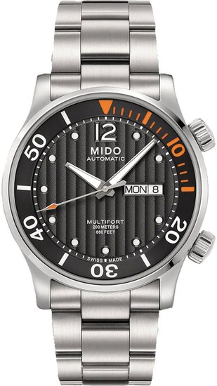 MIDO MULTIFORT TWO CROWNS M005.930.11.060.80