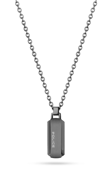 Perforated Necklace Police For Men PEAGN2211802