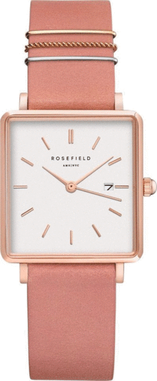 ROSEFIELD The Boxy White Old Pink Rosegold QOPRG-Q026