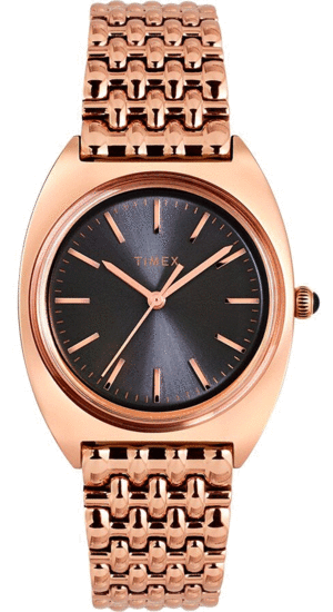 TIMEX Milano 33mm Stainless Steel Bracelet Watch TW2T90500
