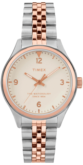 TIMEX Waterbury Traditional 34mm Stainless Steel Bracelet Watch TW2T49200