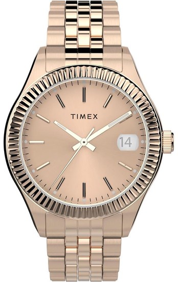 TIMEX Waterbury Legacy 34mm Stainless Steel Bracelet Watch TW2T86800