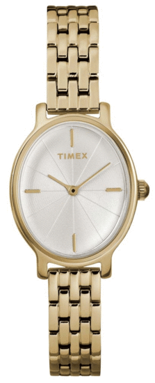 TIMEX Milano Oval 24mm Stainless Steel Bracelet Watch TW2R94100