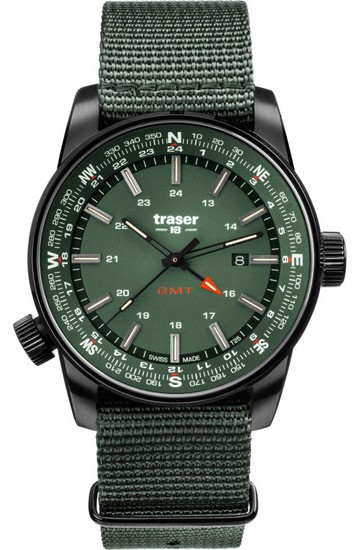 TRASER P68 Pathfinder GMT Green 109035