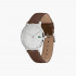 Lacoste Gents Moon Watch With Brown Leather Strap And Stainless Steel Dial 2011002