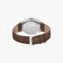 Lacoste Gents Moon Watch With Brown Leather Strap And Stainless Steel Dial 2011002
