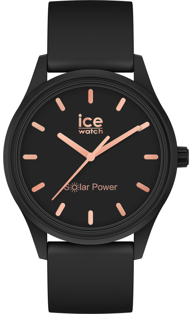ICE-WATCH | ICE solar power - Black rose-gold 018476