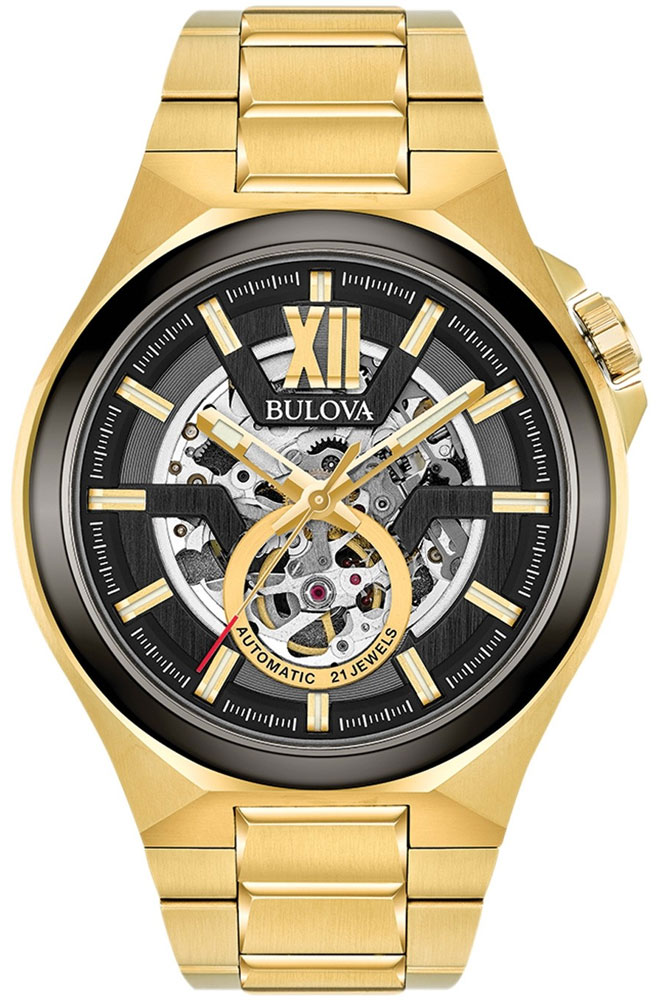 BULOVA Mens Classic Automatic Watch 98A178
