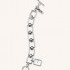 ROSEFIELD The Octagon Charm Chain White Silver SWSSS-O53