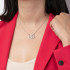 LOTUS STYLE WOMEN'S STAINLESS STEEL NECKLACE LS1913-1/1