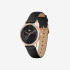 Lacoste Club Women 3 Hands Watch - Black With Leather Strap 2001187