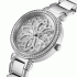 GUESS SILVER TONE CASE SILVER TONE STAINLESS STEEL WATCH GW0528L1
