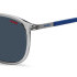 HUGO BOSS TRANSPARENT-FRAME SUNGLASSES WITH STAINLESS-STEEL TEMPLES HG1229/S KB7/KU